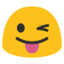 ;b 😜